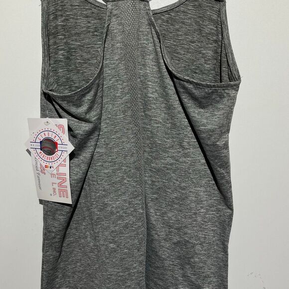 Genuine Merchandise Women's Gray Detroit Tigers Strappy Tank Top Small NWT - Picture 6 of 8
